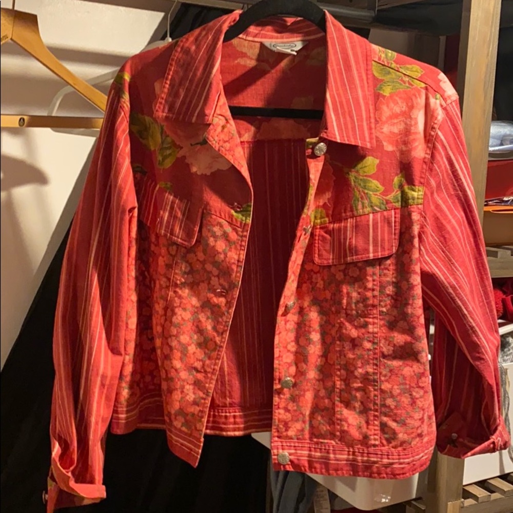 Floral jacket